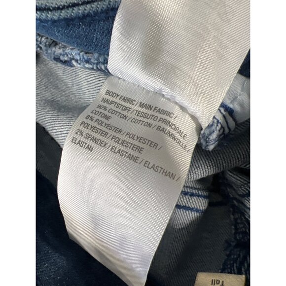 All Worthy Hunter McGrady Tall Signature Stretch Jeans Medium Wash T 6 8 10 - Picture 7 of 9